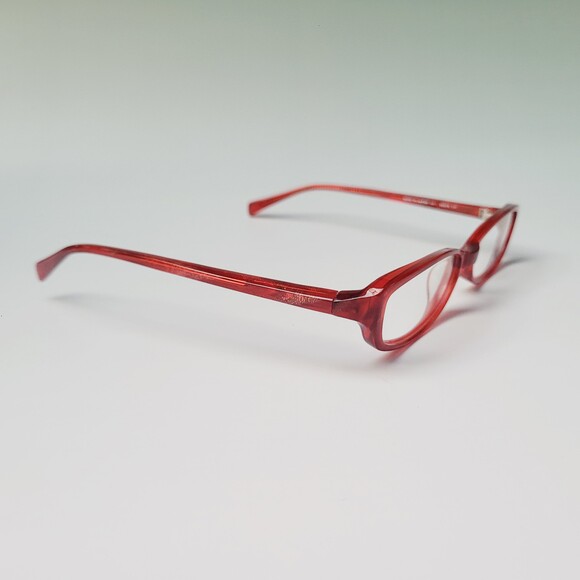 O&X New York OP-86U 50-16 137 Red oval glasses eyewear Col. 02 full frame N23 - Picture 10 of 13